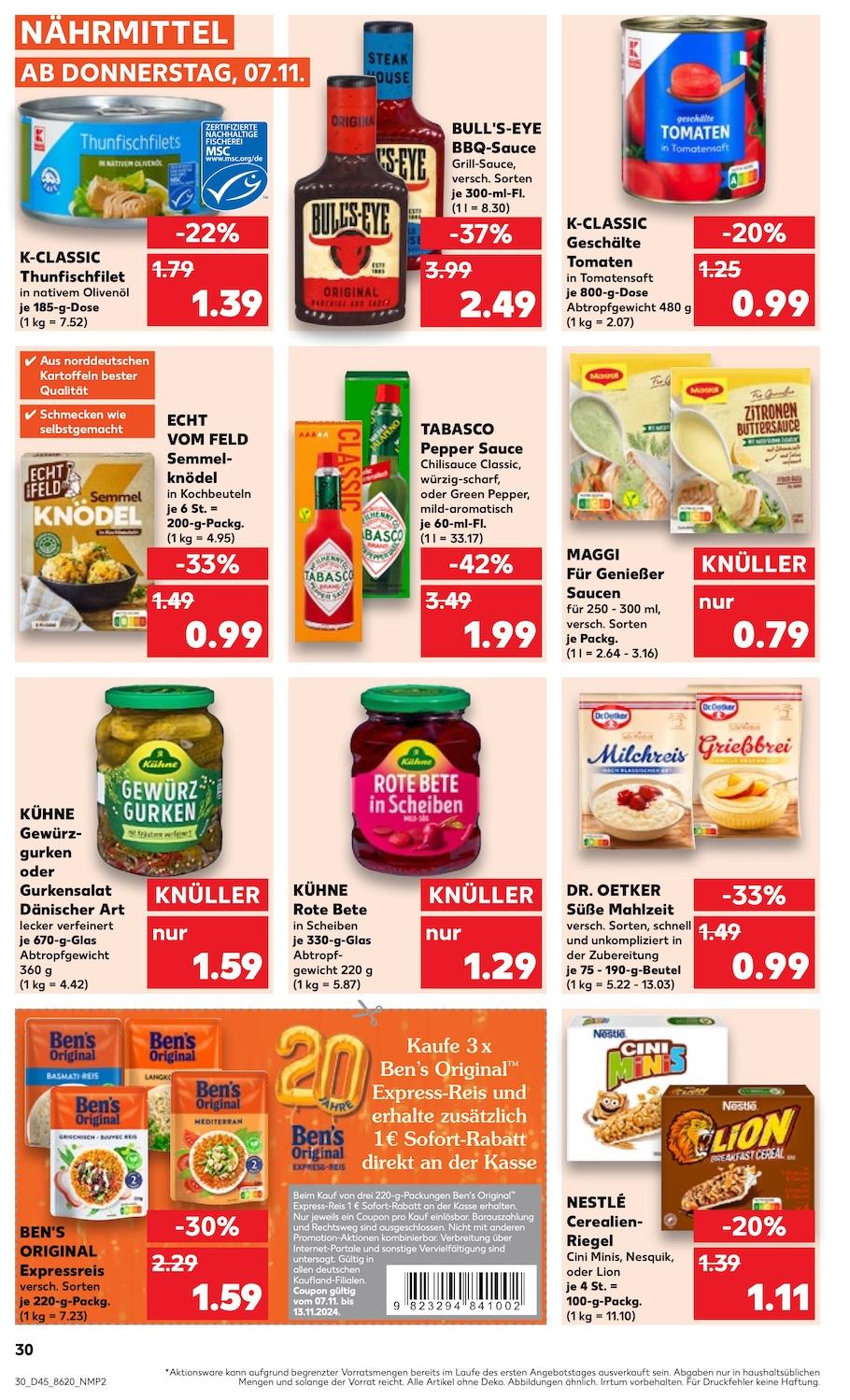 Kaufland Aktueller Prospekt ab Donnerstag Seite 30