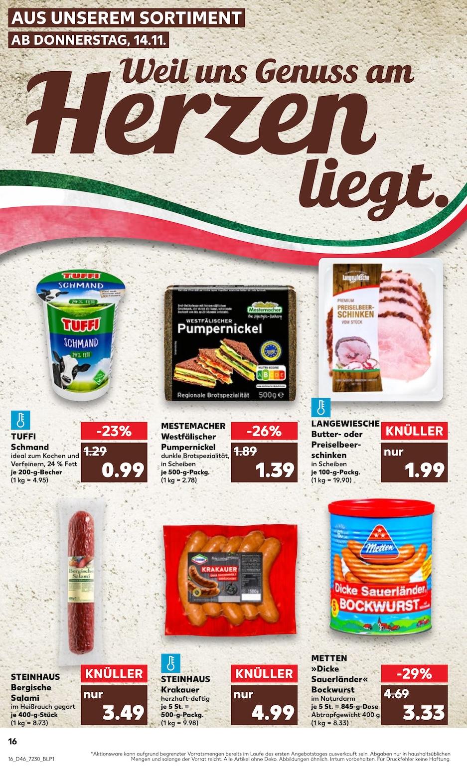 Kaufland Aktueller Prospekt ab Donnerstag Seite 16