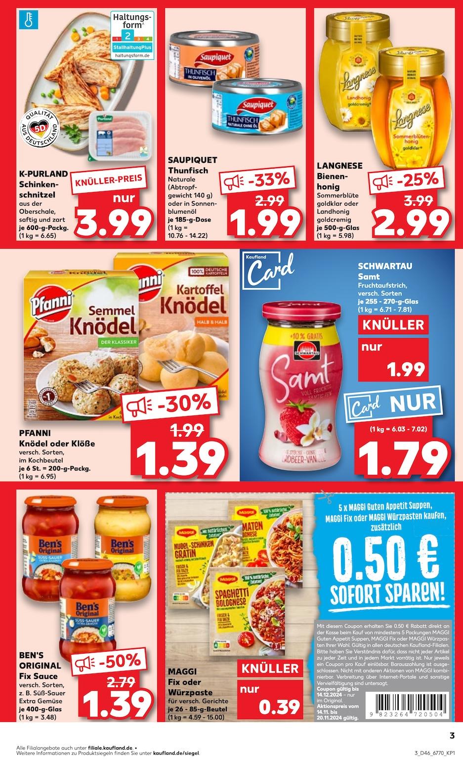 Kaufland Aktueller Prospekt ab Donnerstag Seite 3