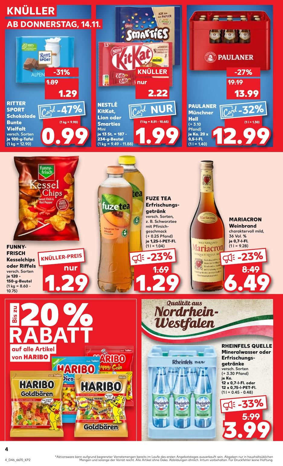 Kaufland Aktueller Prospekt ab Donnerstag Seite 4