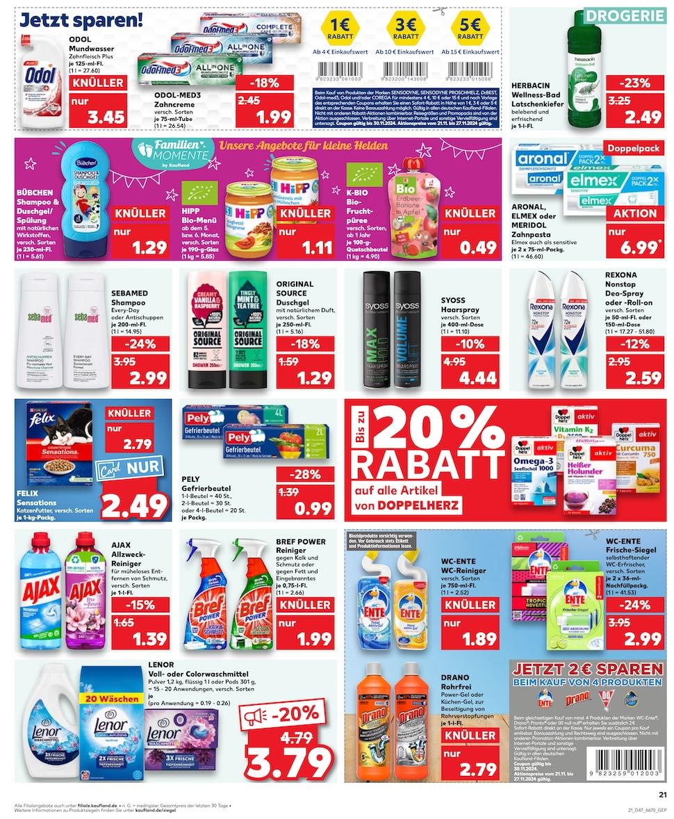 Kaufland Aktueller Prospekt ab Donnerstag Seite 21