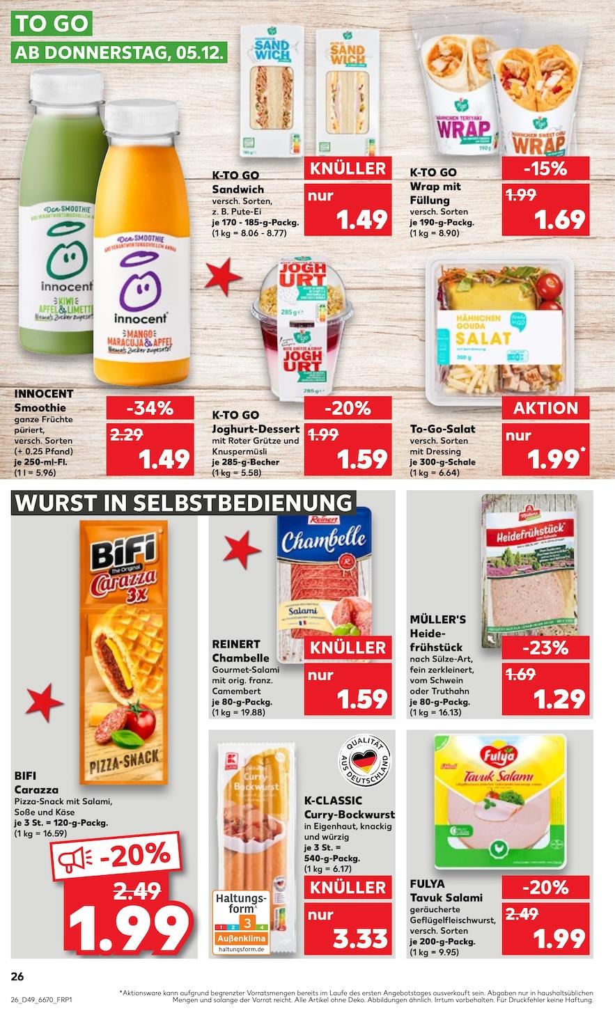 Kaufland Aktueller Prospekt ab Donnerstag Seite 26