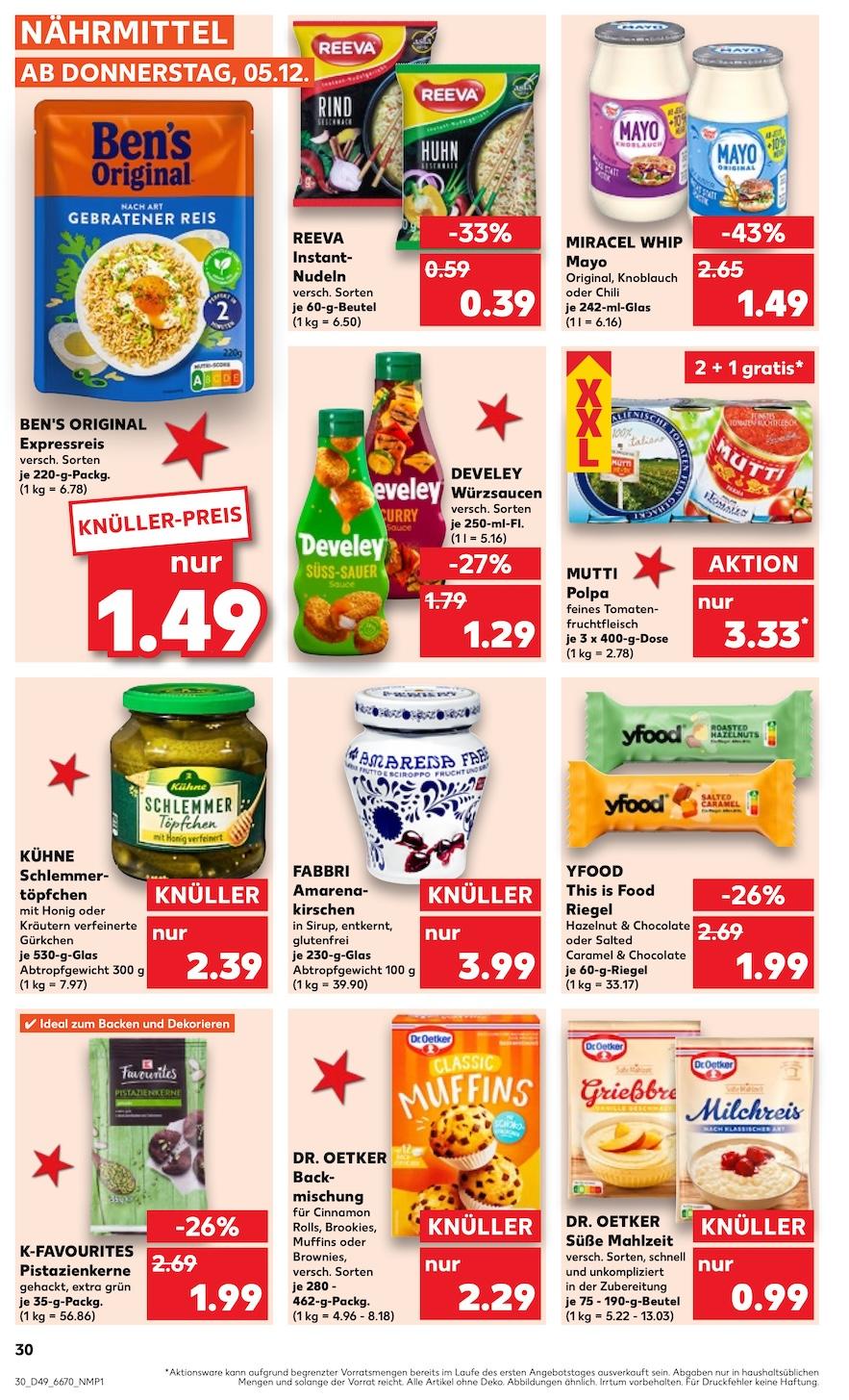 Kaufland Aktueller Prospekt ab Donnerstag Seite 30