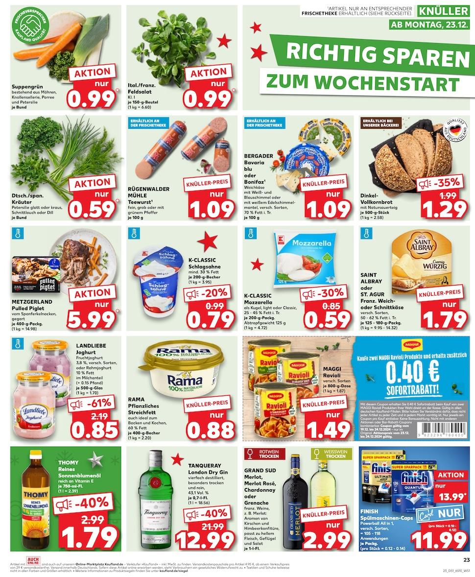 Kaufland Aktueller Prospekt ab Donnerstag Seite 23