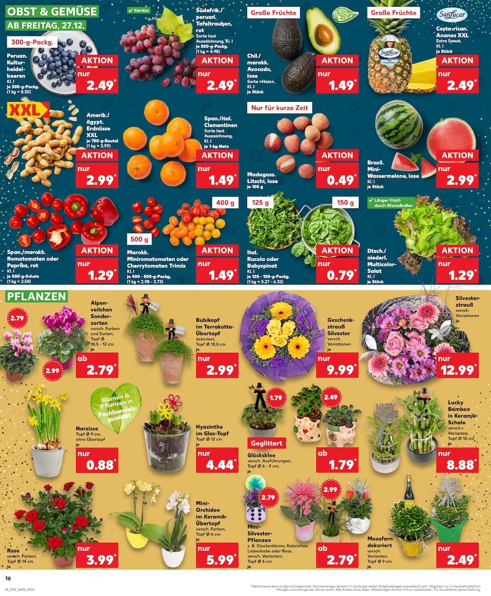 Kaufland Aktueller Prospekt ab Freitag Seite 16