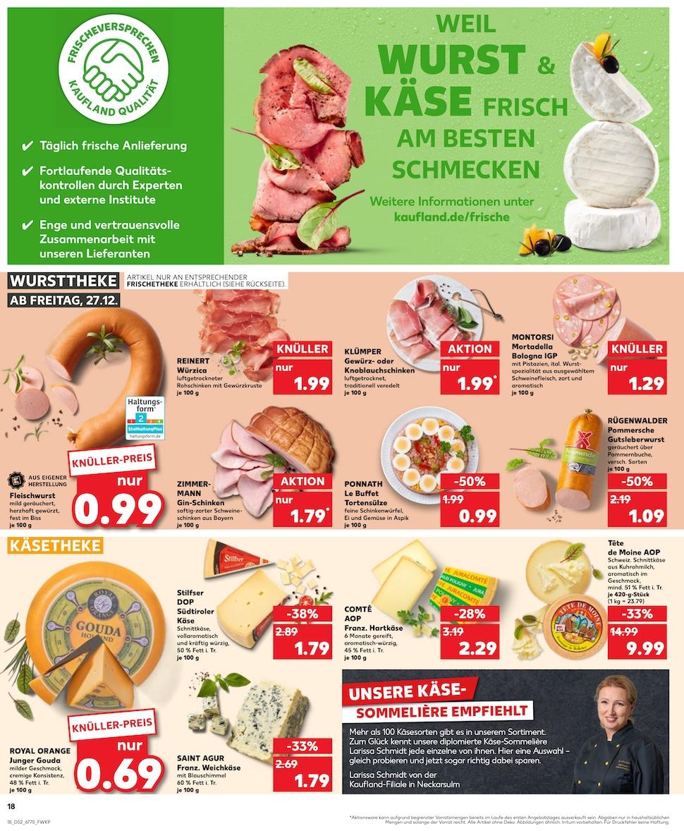 Kaufland Aktueller Prospekt ab Freitag Seite 18