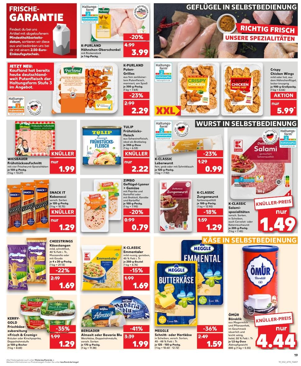 Kaufland Aktueller Prospekt ab Freitag Seite 19