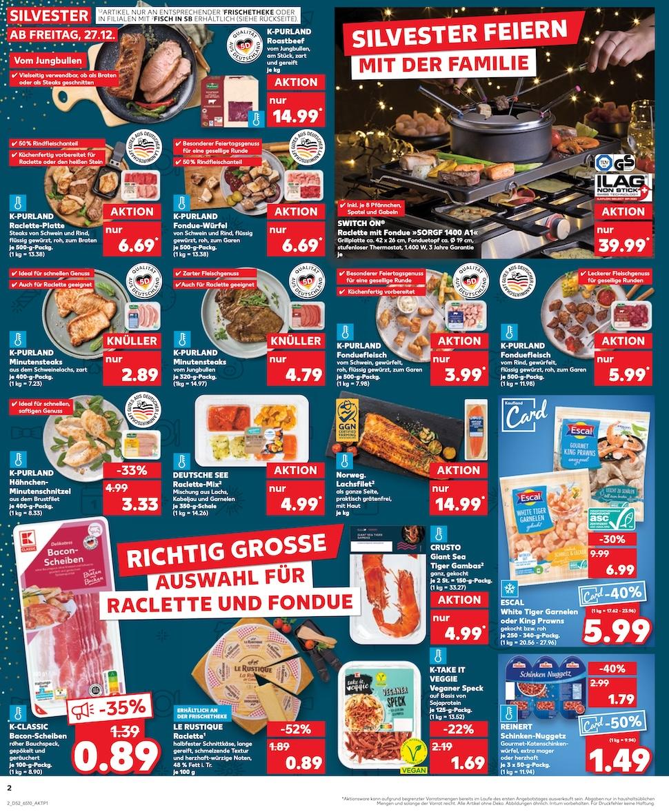 Kaufland Aktueller Prospekt ab Freitag Seite 2