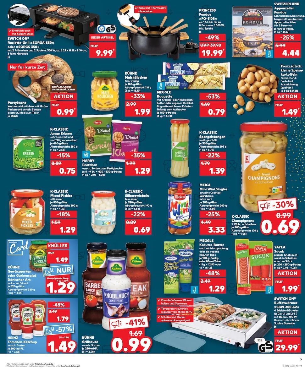 Kaufland Aktueller Prospekt ab Freitag Seite 3