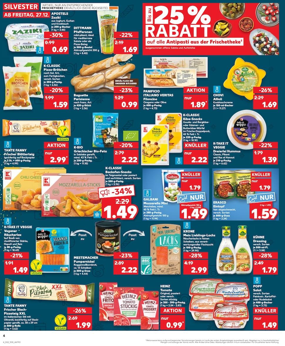 Kaufland Aktueller Prospekt ab Freitag Seite 4