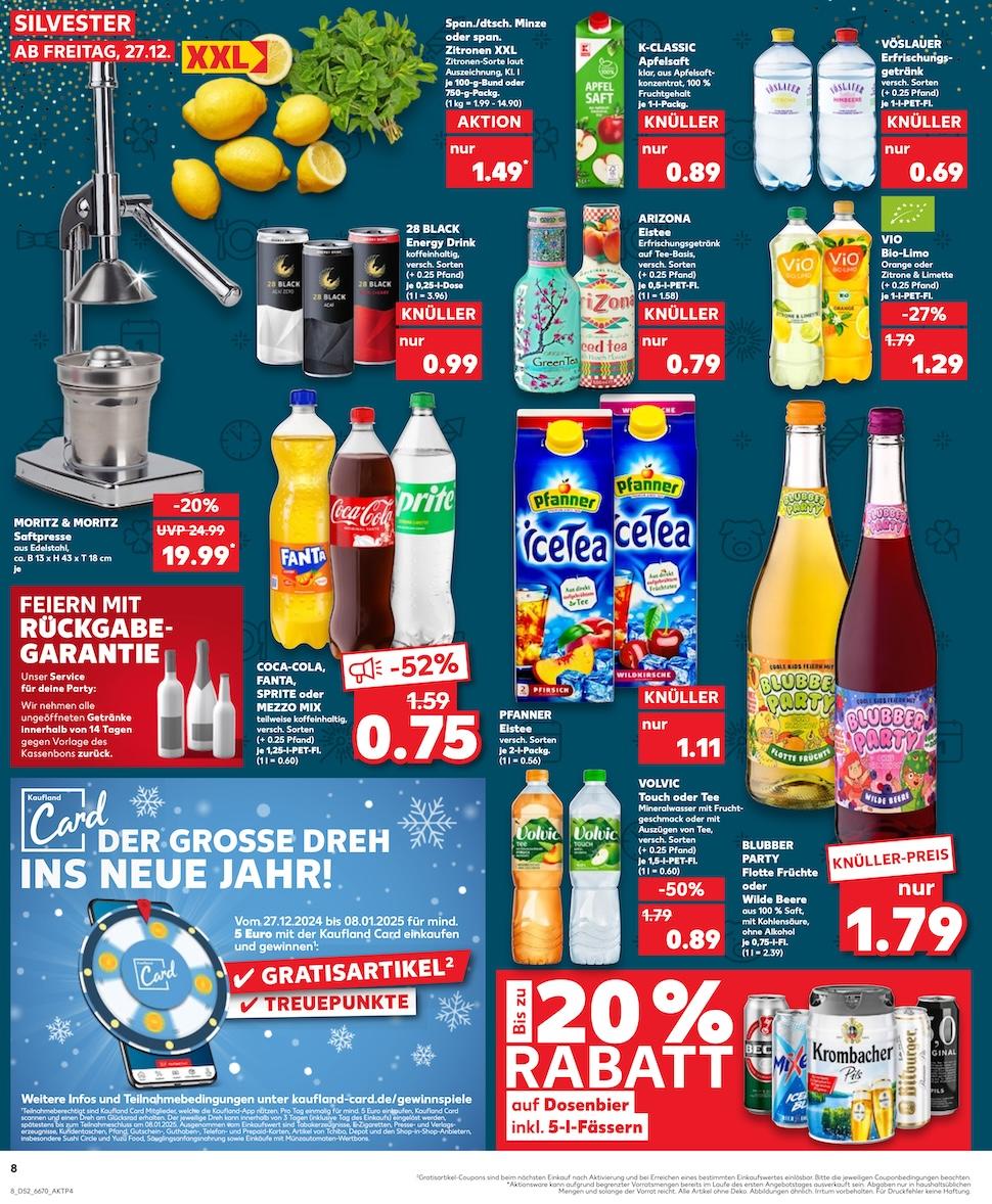 Kaufland Aktueller Prospekt ab Freitag Seite 8