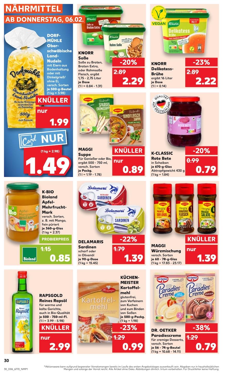 Kaufland Aktueller Prospekt ab Donnerstag Seite 30