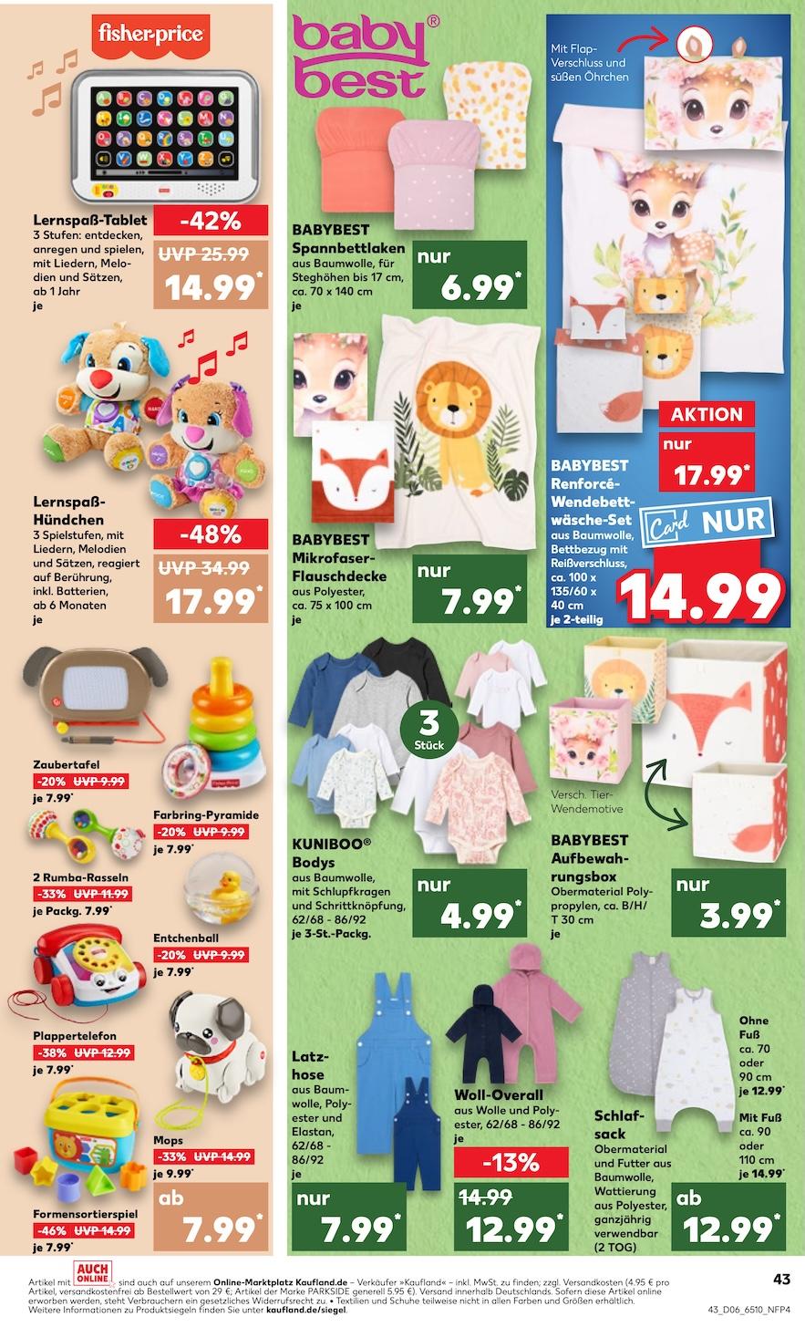 Kaufland Aktueller Prospekt ab Donnerstag Seite 43