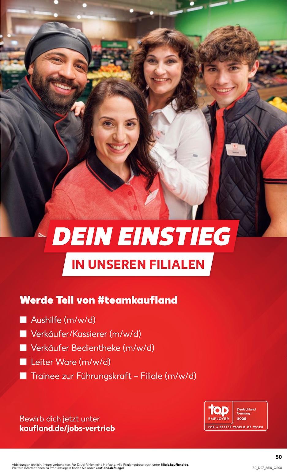 Kaufland Aktueller Prospekt ab Donnerstag Seite 50
