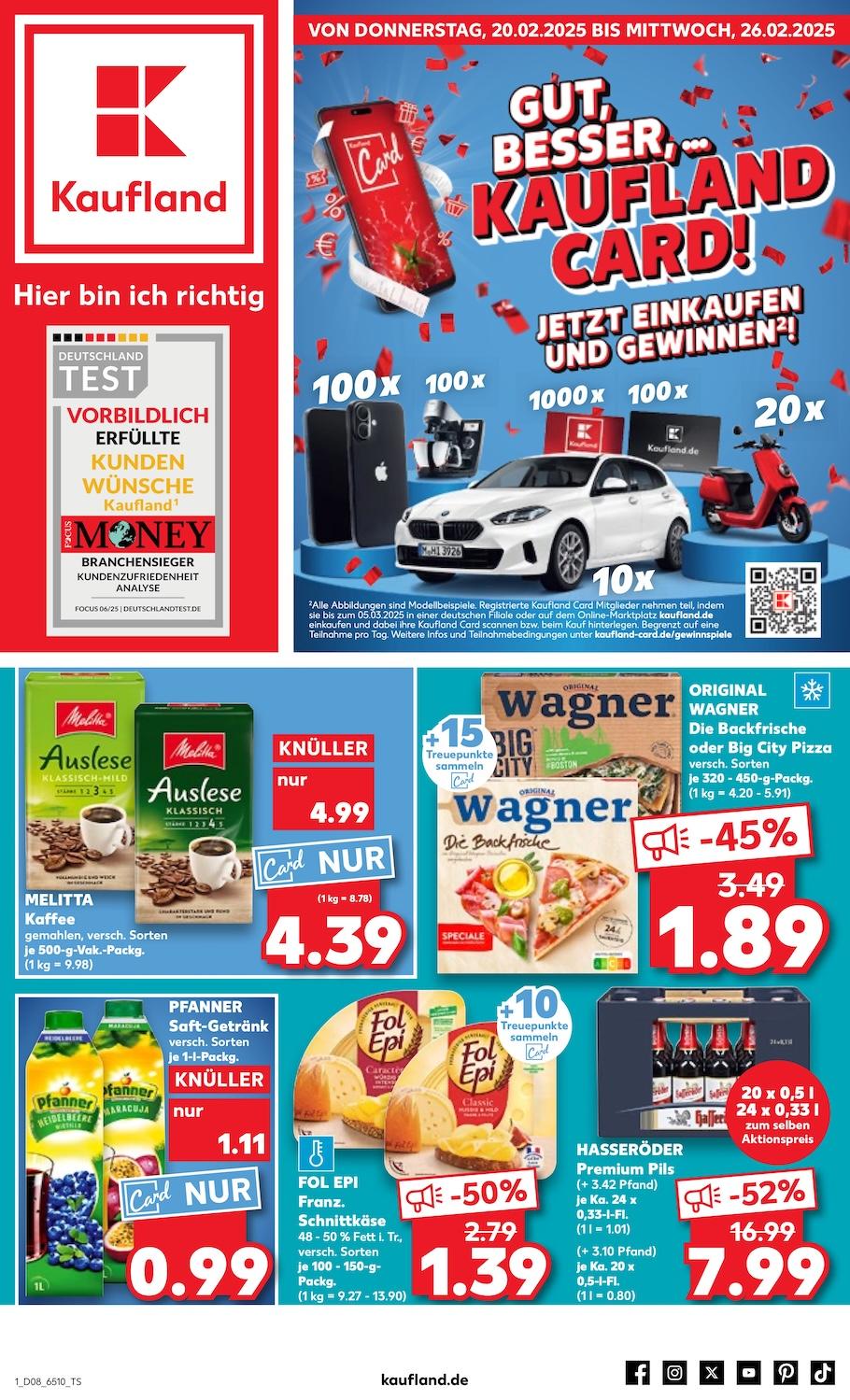 Kaufland Aktueller Prospekt ab Donnerstag Seite 1