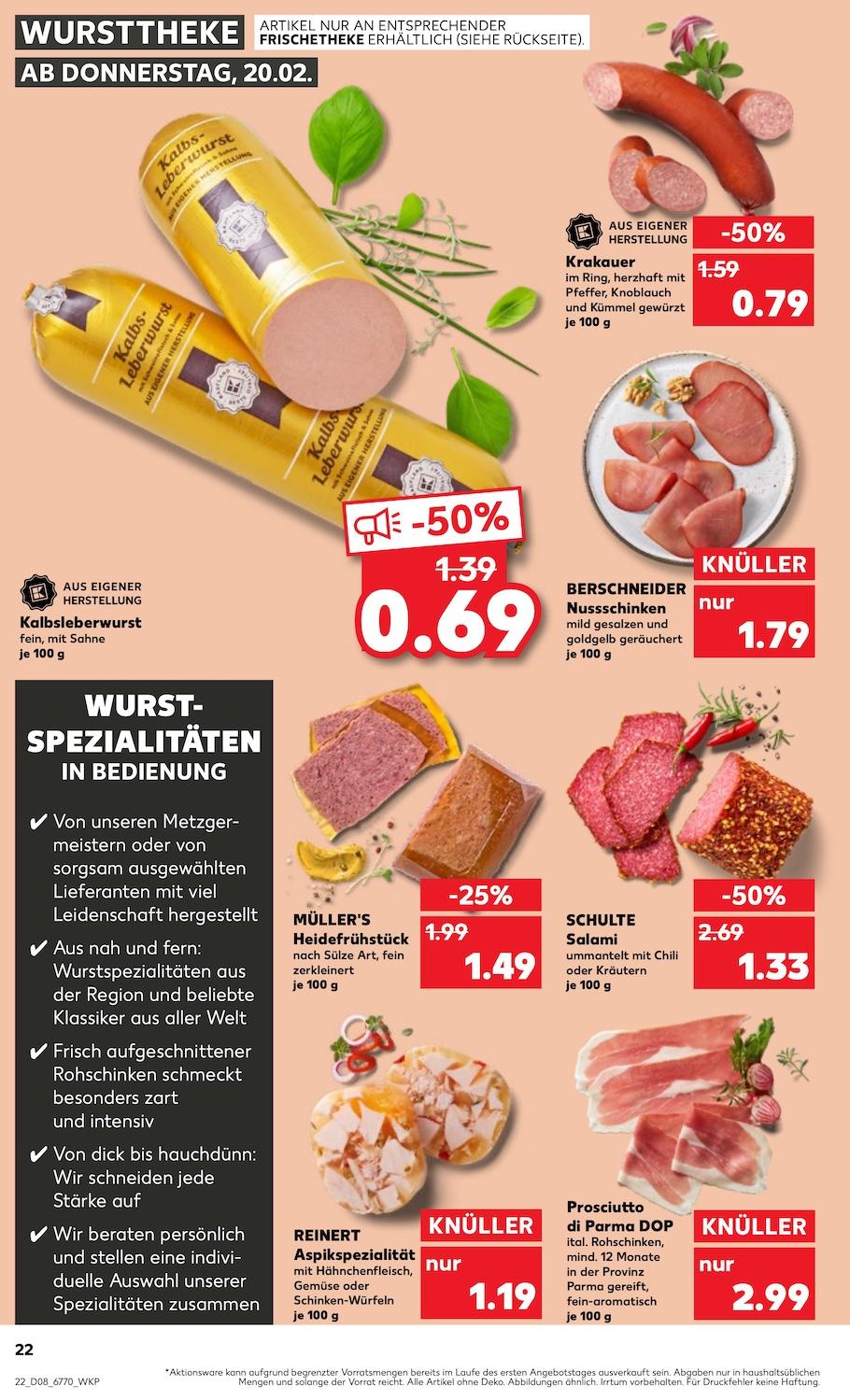 Kaufland Aktueller Prospekt ab Donnerstag Seite 22
