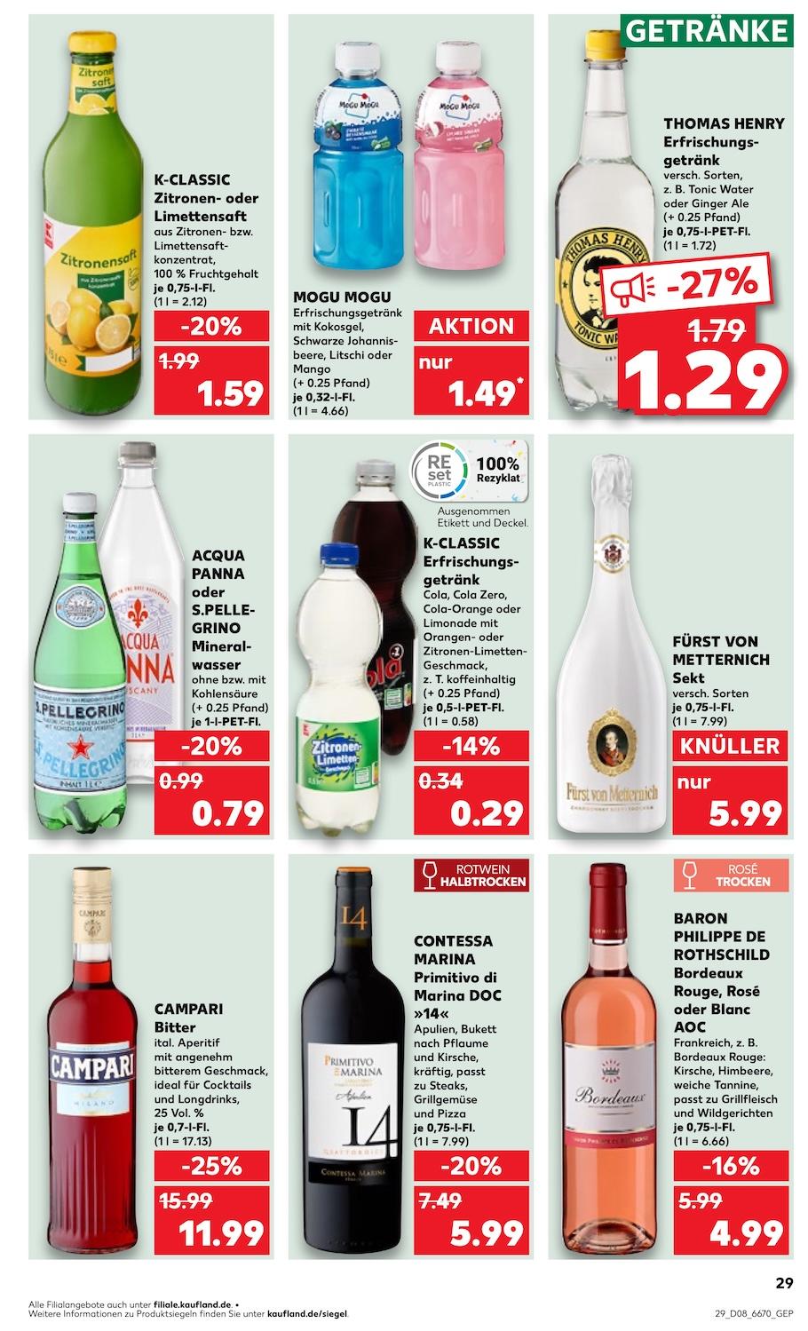 Kaufland Aktueller Prospekt ab Donnerstag Seite 29