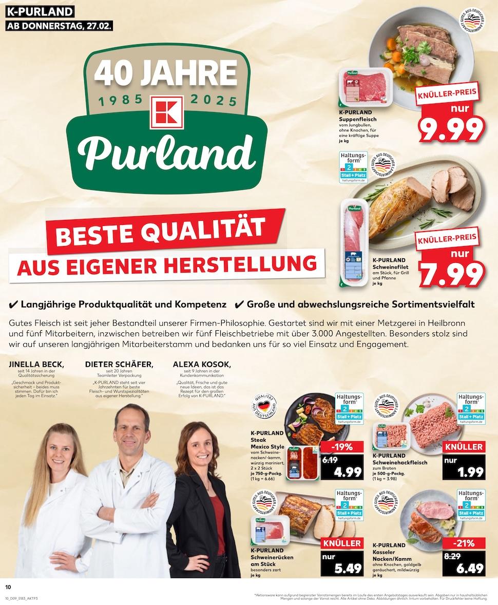 Kaufland Aktueller Prospekt ab Donnerstag Seite 10