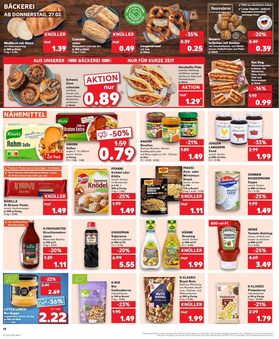 Kaufland Aktueller Prospekt ab Donnerstag Seite 14