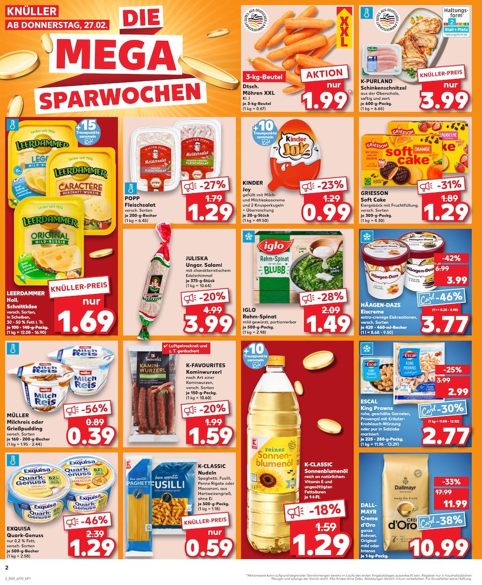 Kaufland Aktueller Prospekt ab Donnerstag Seite 2