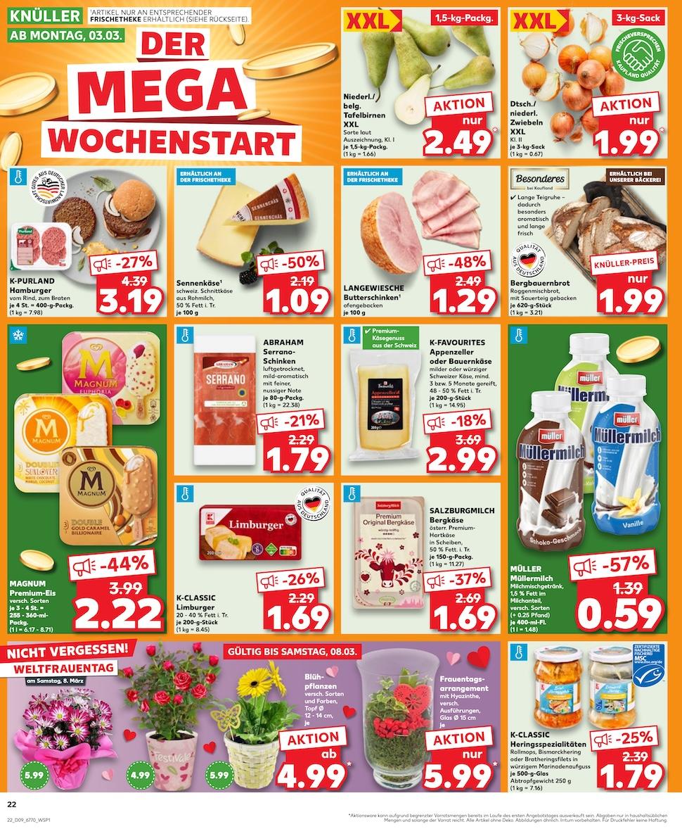 Kaufland Aktueller Prospekt ab Donnerstag Seite 22