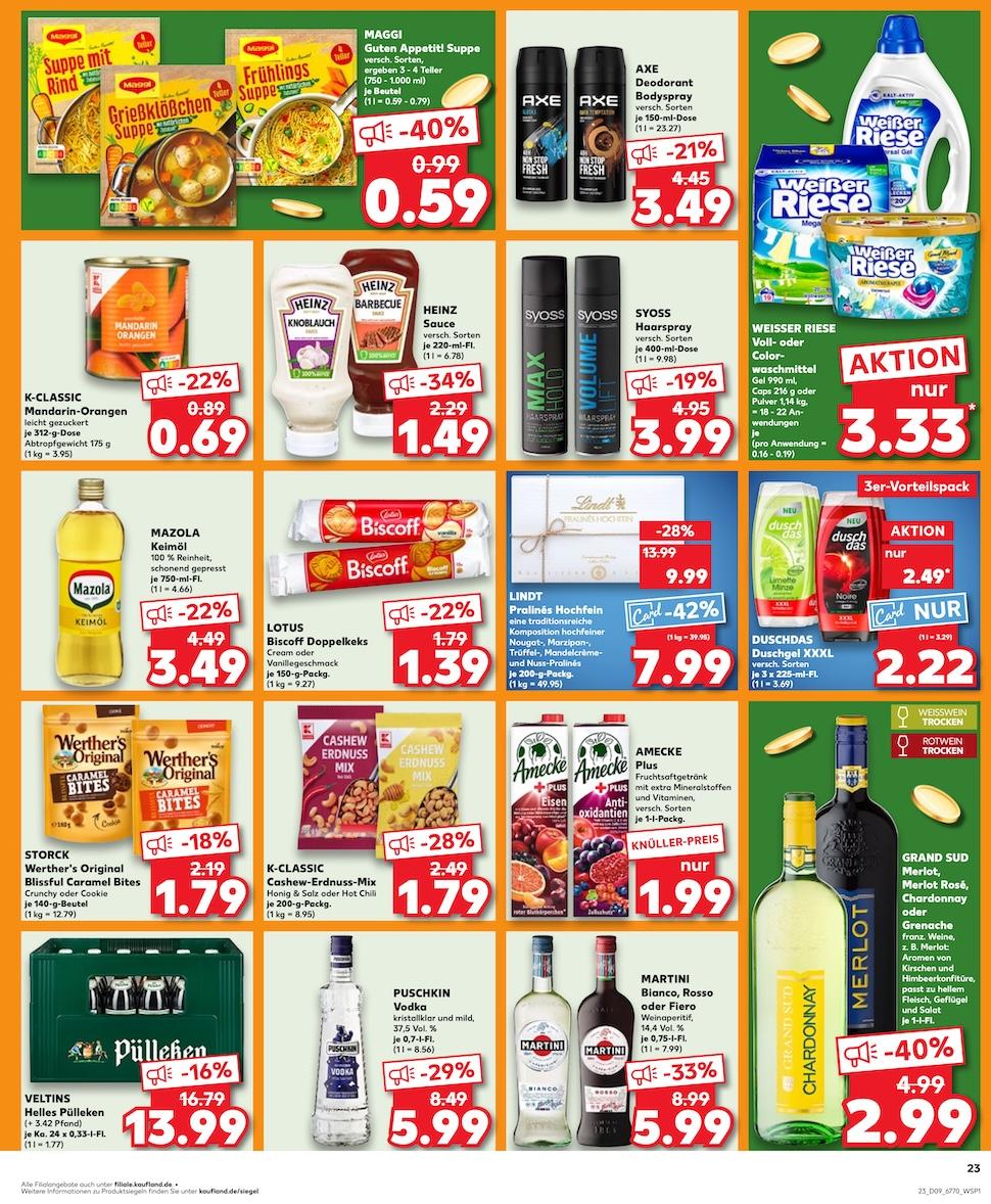 Kaufland Aktueller Prospekt ab Donnerstag Seite 23