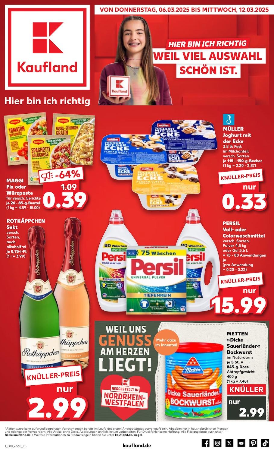 Kaufland Aktueller Prospekt ab Donnerstag Seite 1