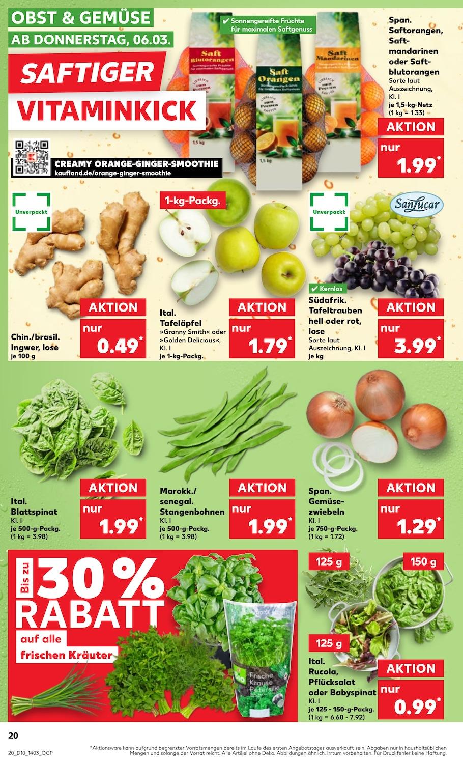 Kaufland Aktueller Prospekt ab Donnerstag Seite 20