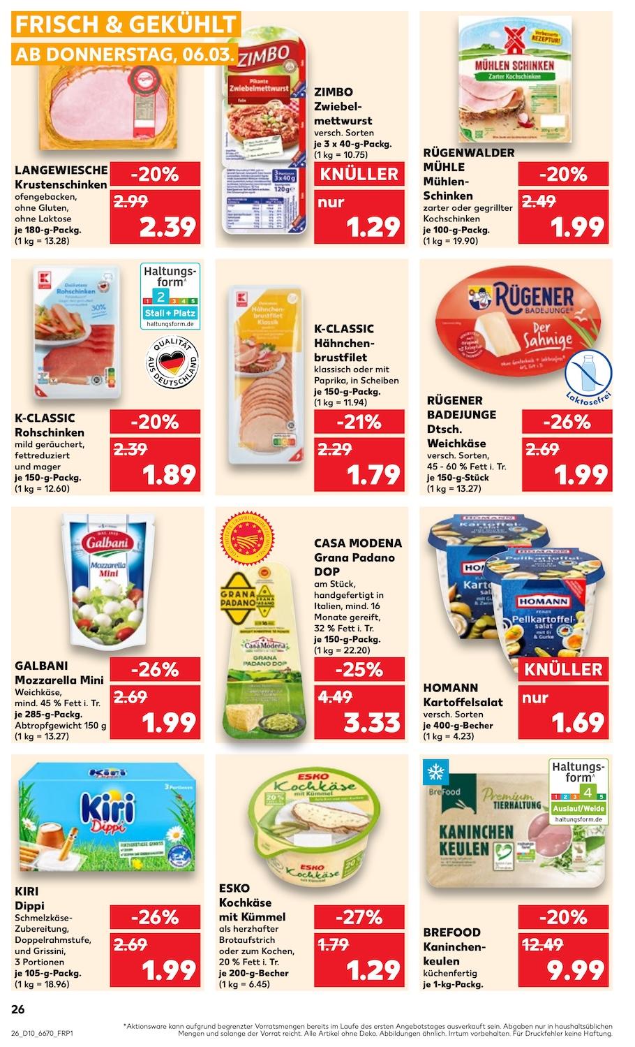 Kaufland Aktueller Prospekt ab Donnerstag Seite 26
