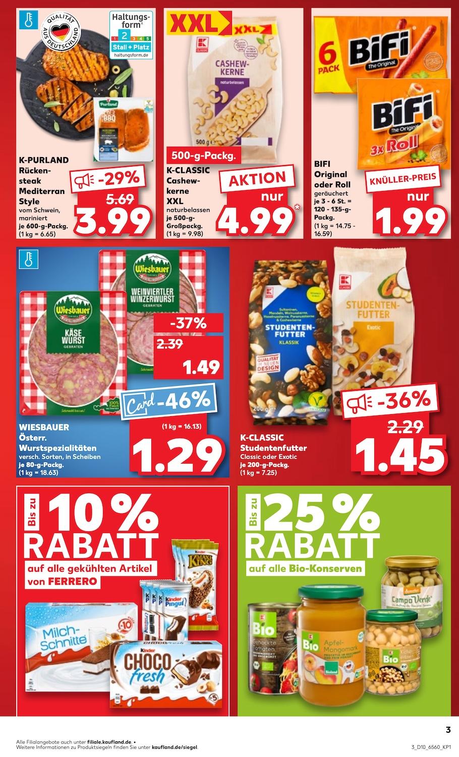 Kaufland Aktueller Prospekt ab Donnerstag Seite 3