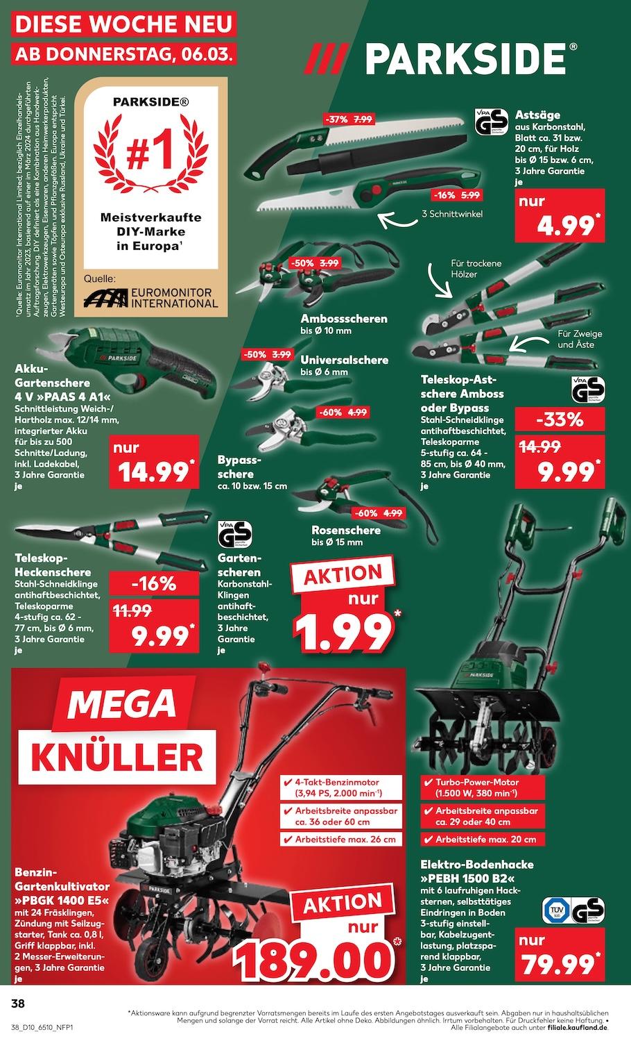Kaufland Aktueller Prospekt ab Donnerstag Seite 38