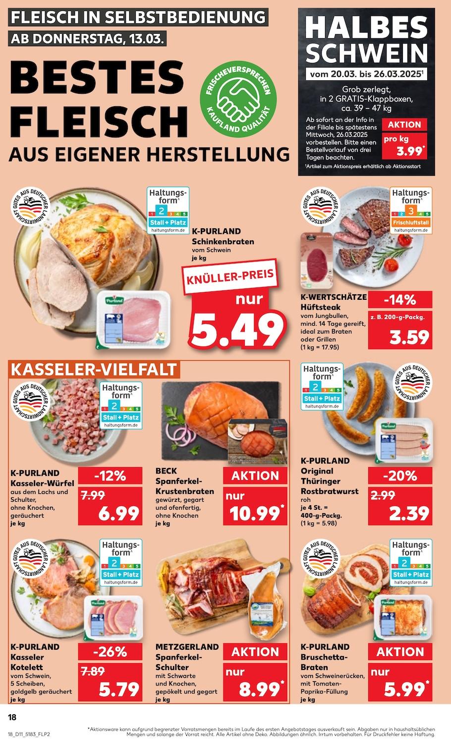 Kaufland Aktueller Prospekt ab Donnerstag Seite 18