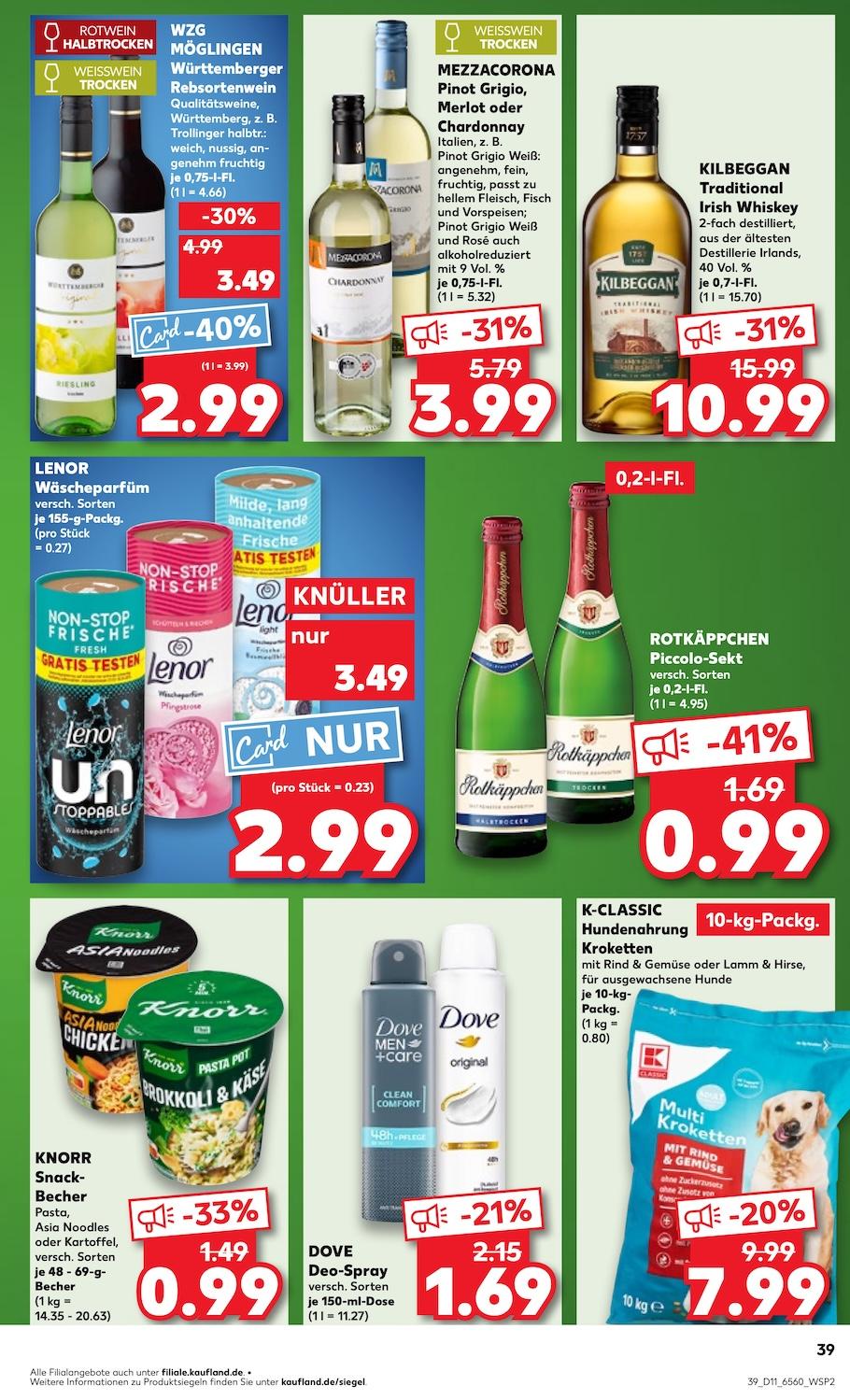 Kaufland Aktueller Prospekt ab Donnerstag Seite 39