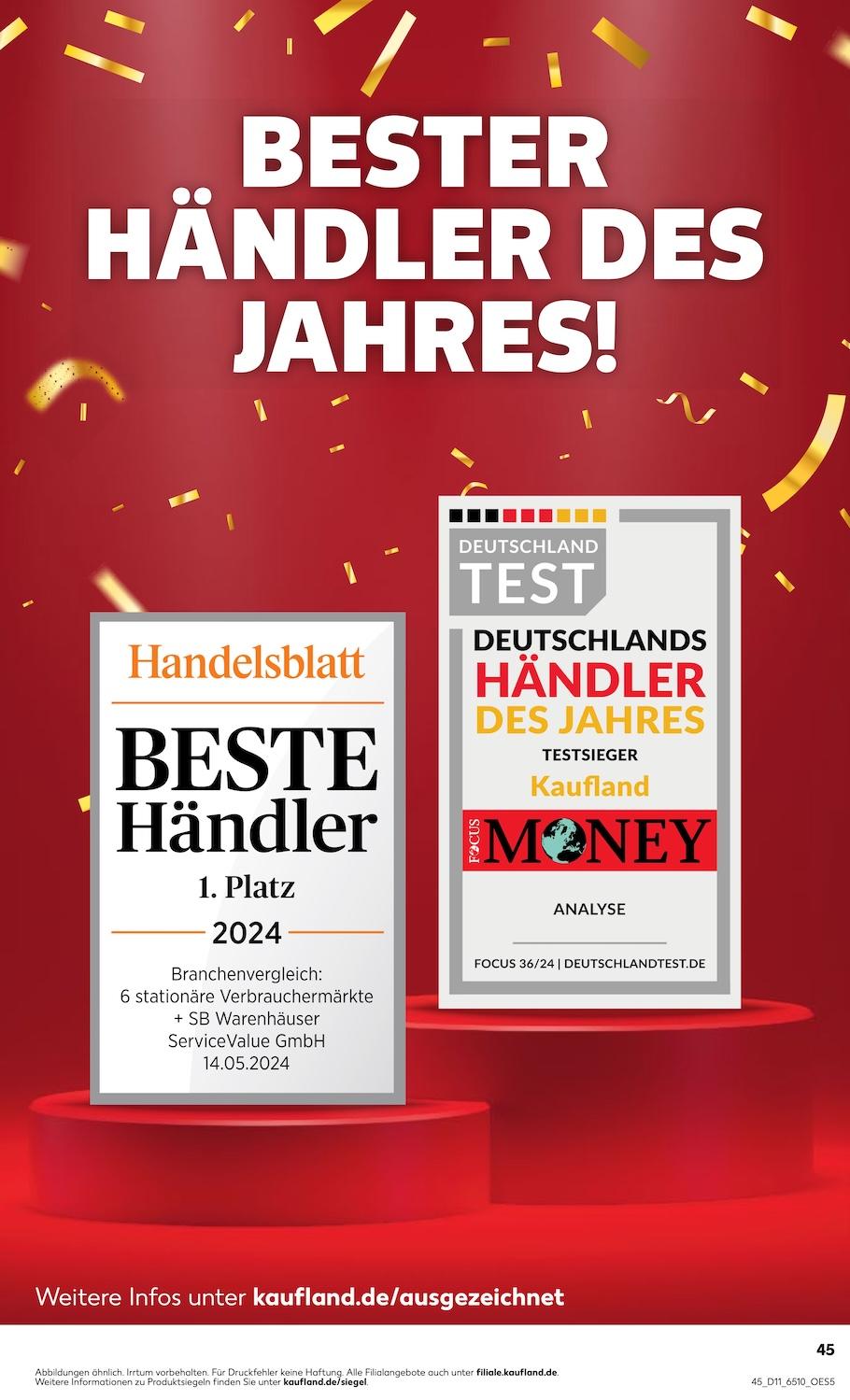 Kaufland Aktueller Prospekt ab Donnerstag Seite 45