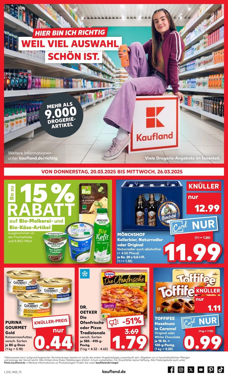 Kaufland Aktueller Prospekt ab Donnerstag Seite 1