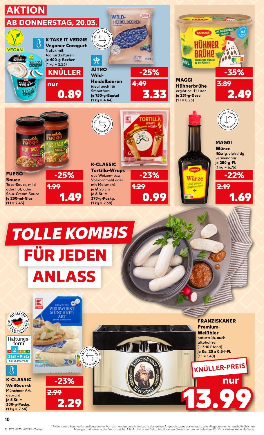 Kaufland Aktueller Prospekt ab Donnerstag Seite 10