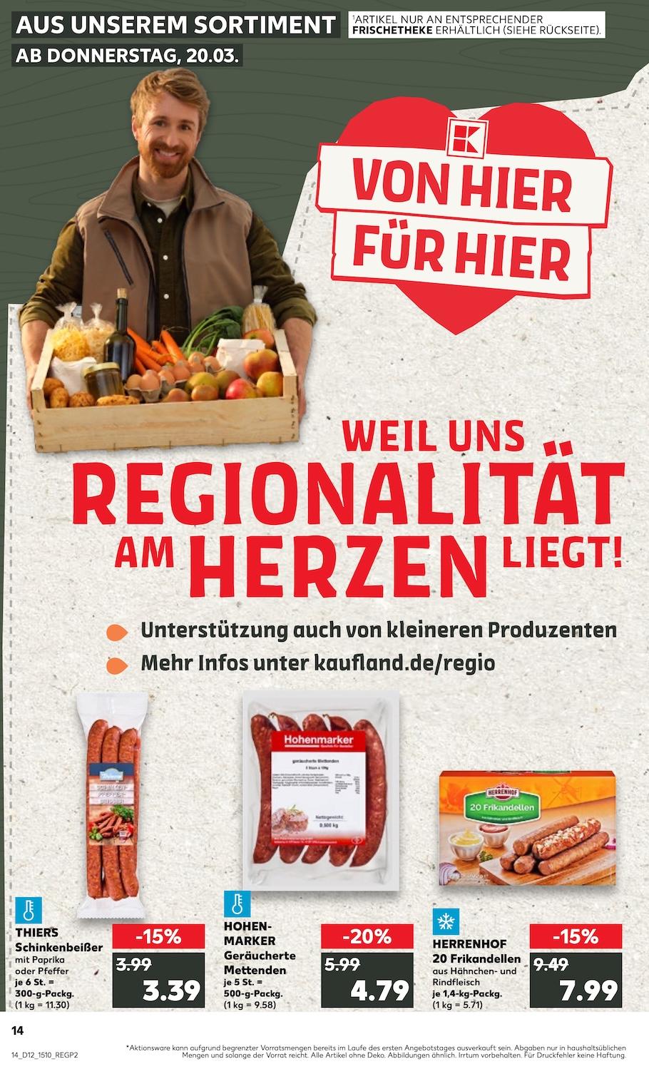 Kaufland Aktueller Prospekt ab Donnerstag Seite 14