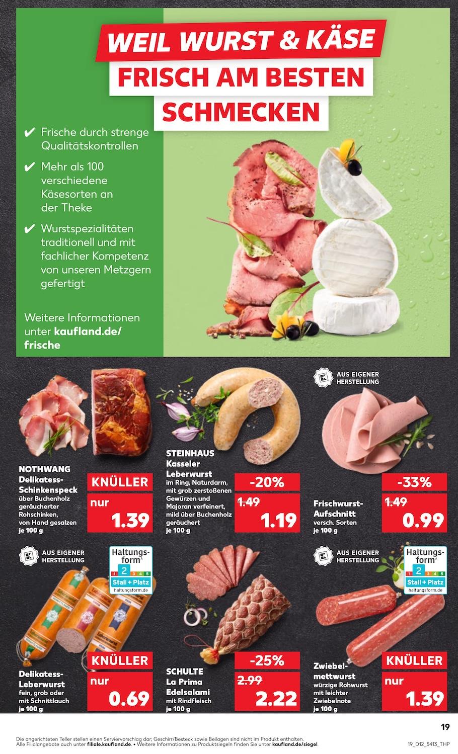 Kaufland Aktueller Prospekt ab Donnerstag Seite 19