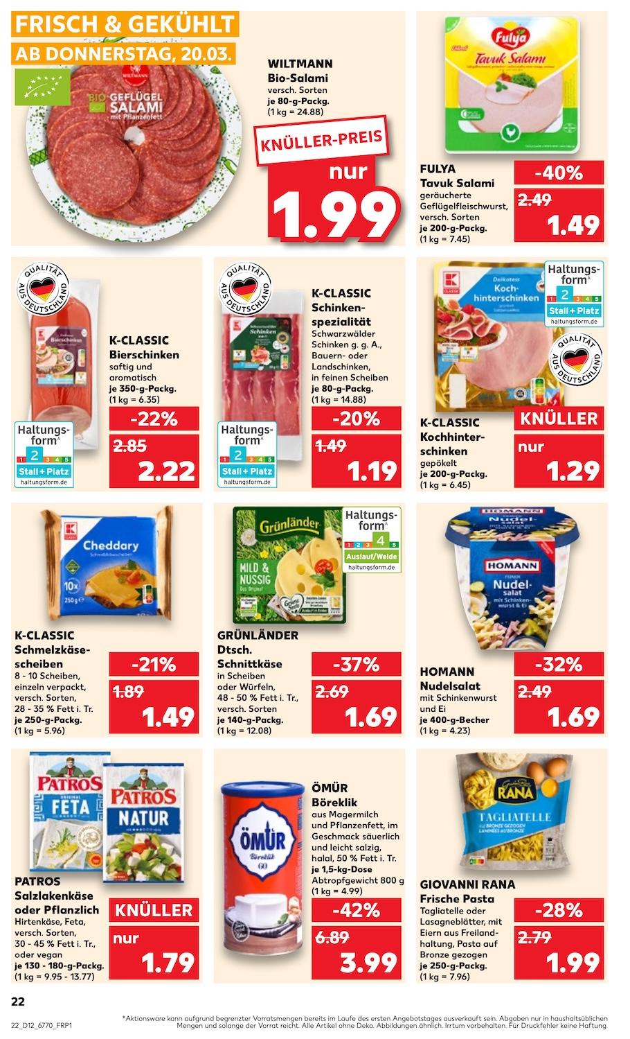 Kaufland Aktueller Prospekt ab Donnerstag Seite 22