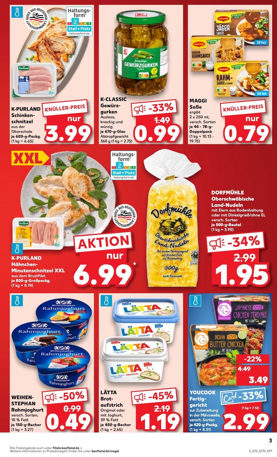 Kaufland Aktueller Prospekt ab Donnerstag Seite 3