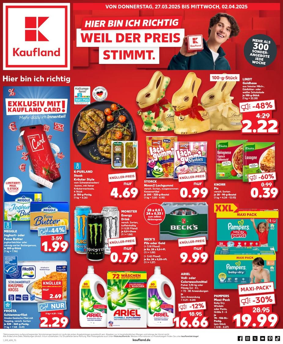 Kaufland Aktueller Prospekt ab Donnerstag Seite 1