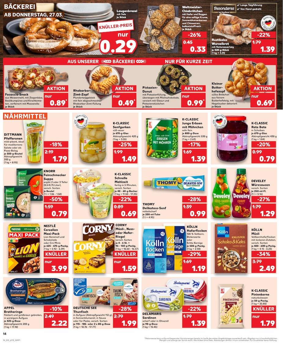 Kaufland Aktueller Prospekt ab Donnerstag Seite 14