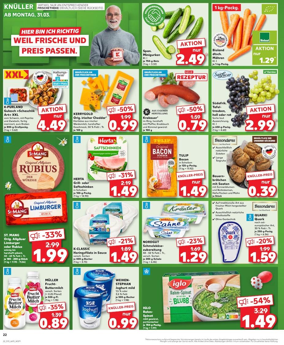 Kaufland Aktueller Prospekt ab Donnerstag Seite 22