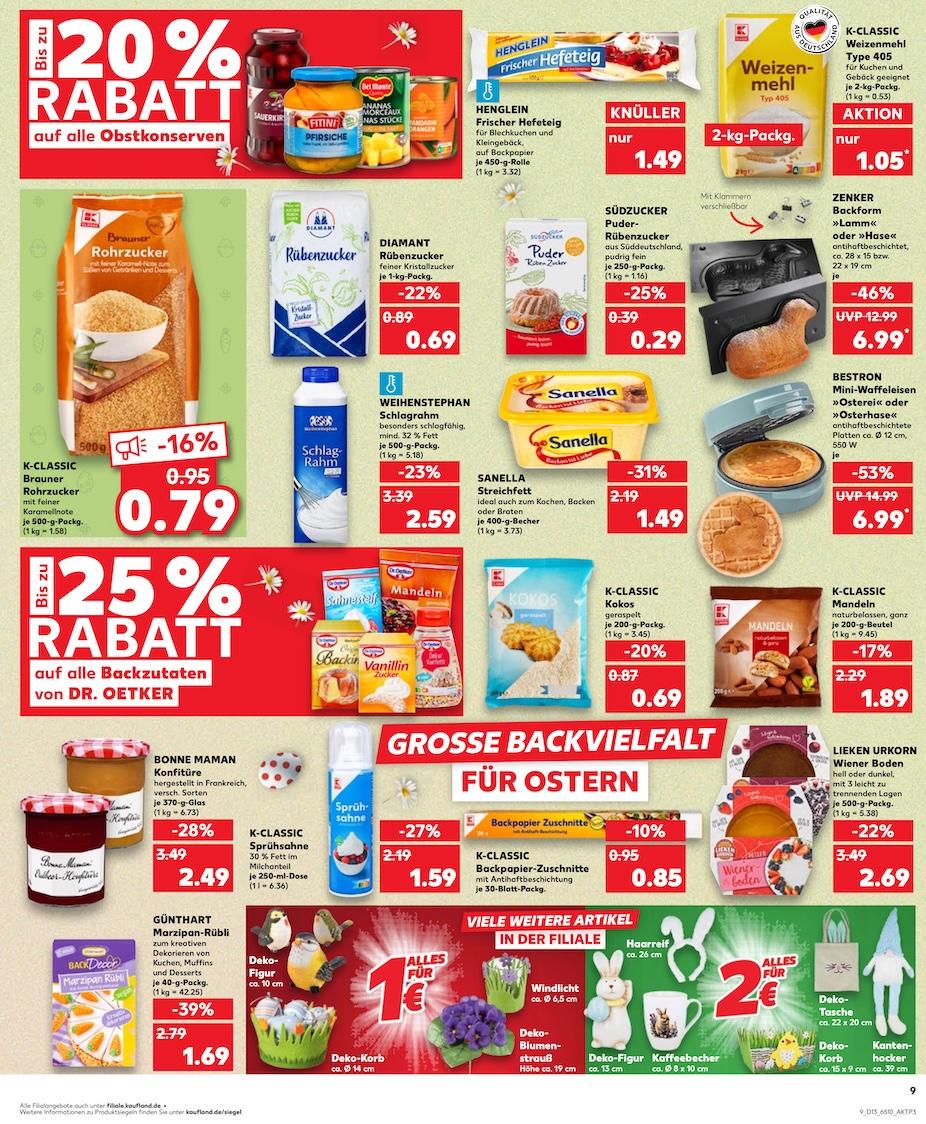 Kaufland Aktueller Prospekt ab Donnerstag Seite 9