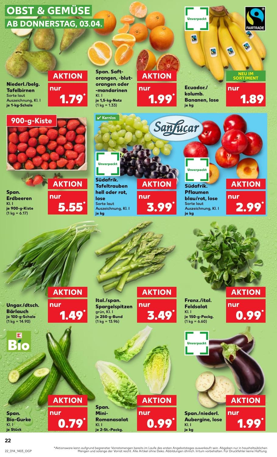 Kaufland Aktueller Prospekt ab Donnerstag Seite 22