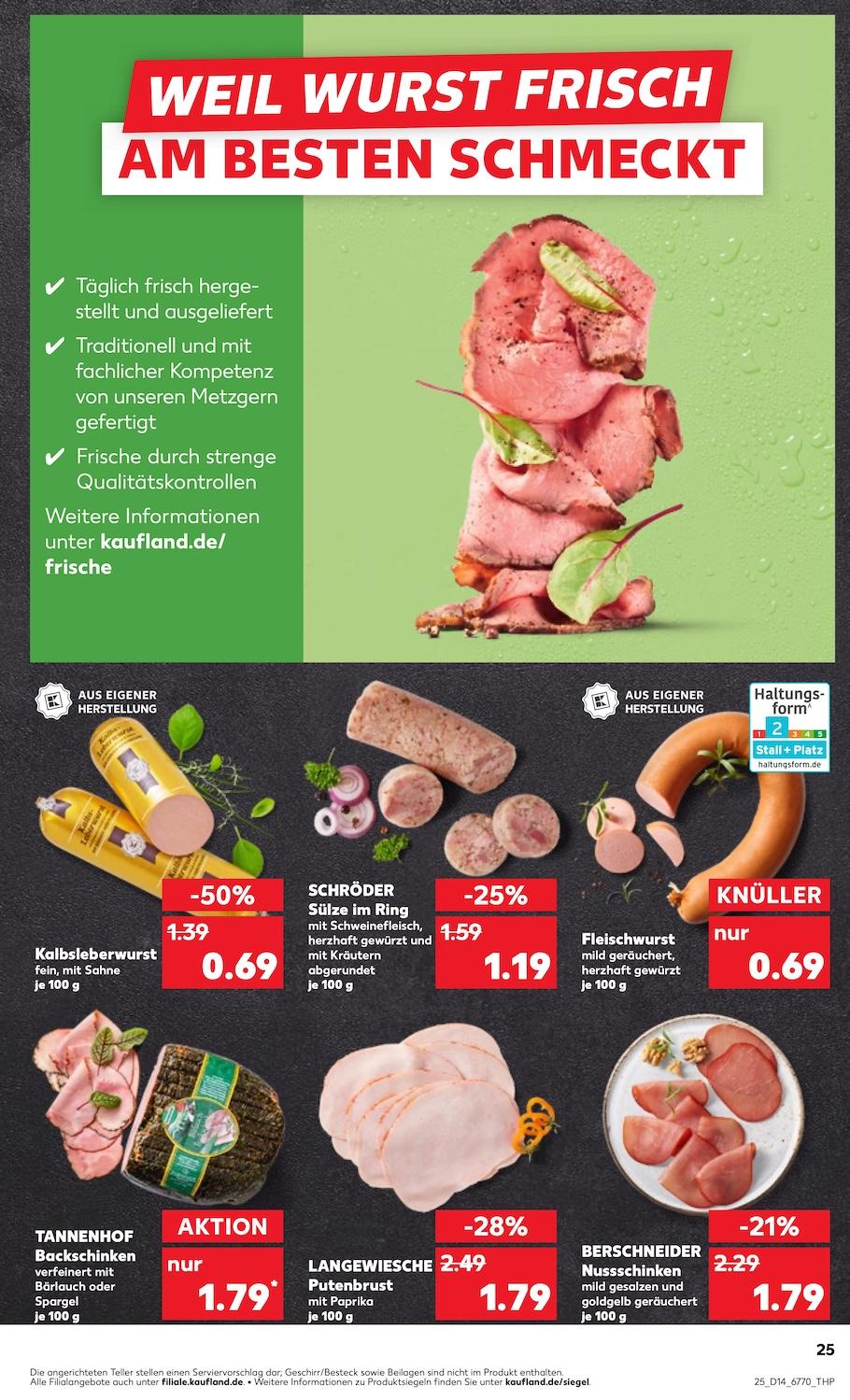 Kaufland Aktueller Prospekt ab Donnerstag Seite 25