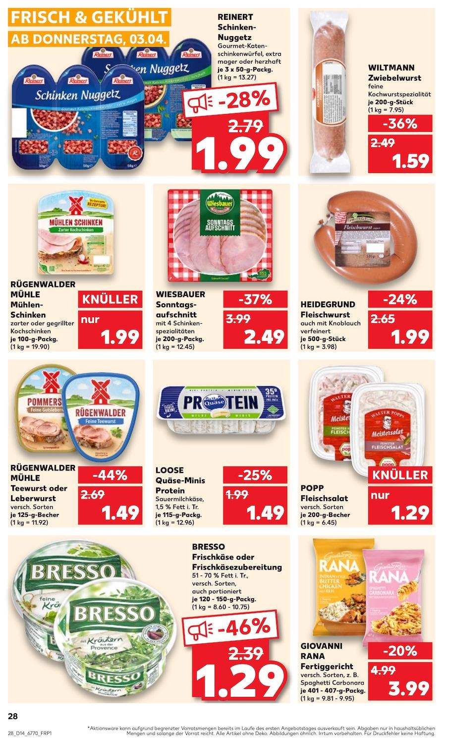 Kaufland Aktueller Prospekt ab Donnerstag Seite 28