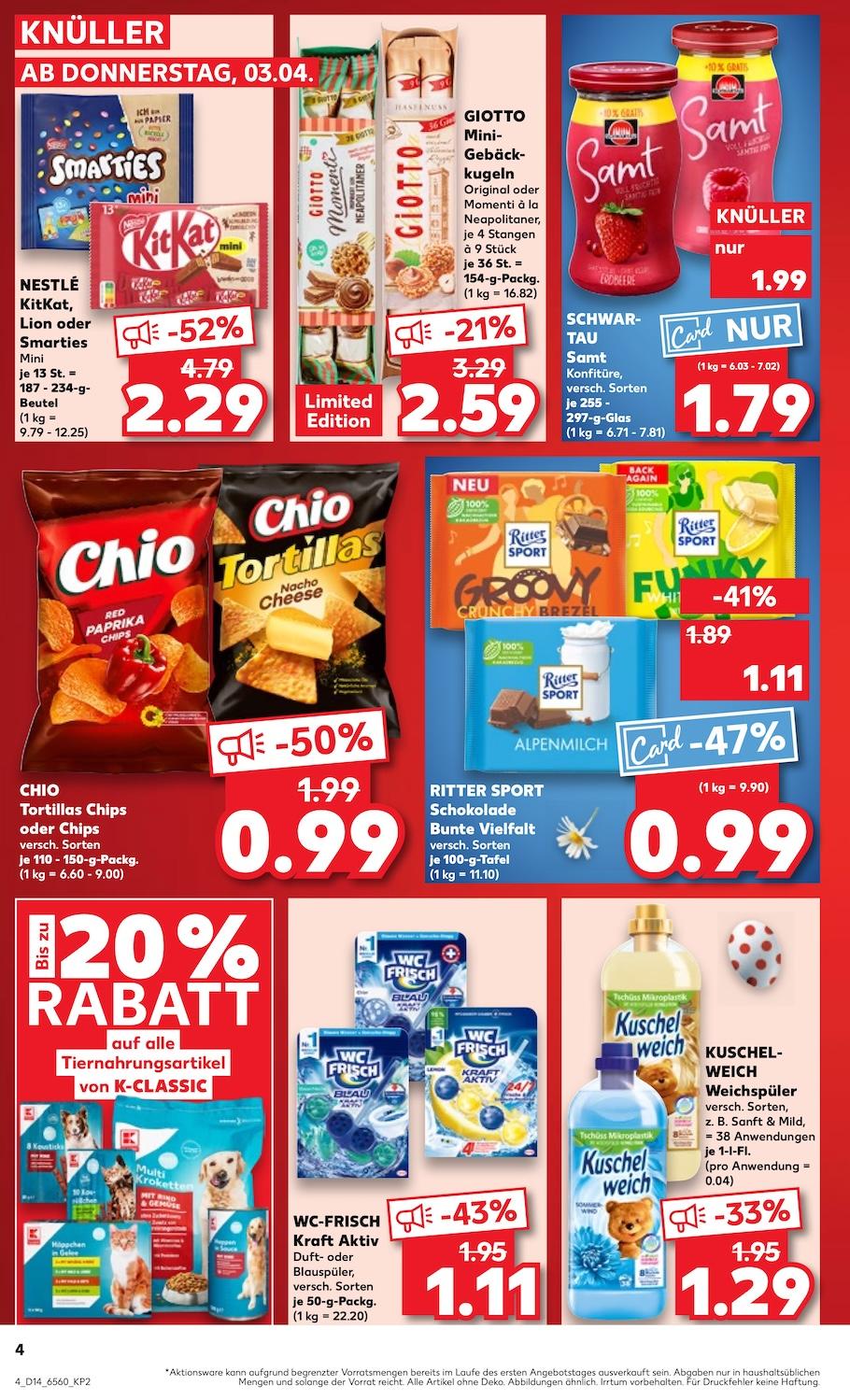 Kaufland Aktueller Prospekt ab Donnerstag Seite 4