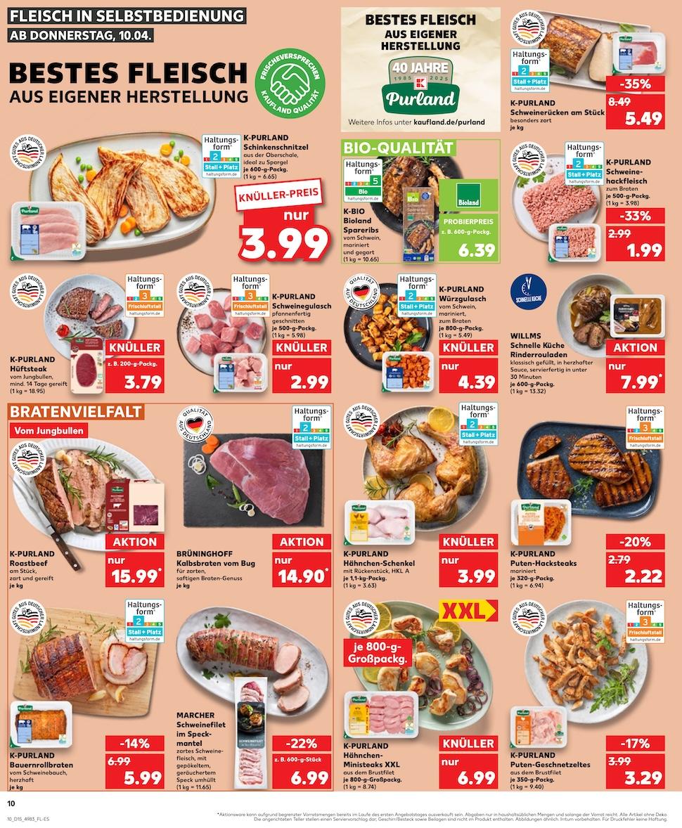 Kaufland Aktueller Prospekt ab Donnerstag Seite 10