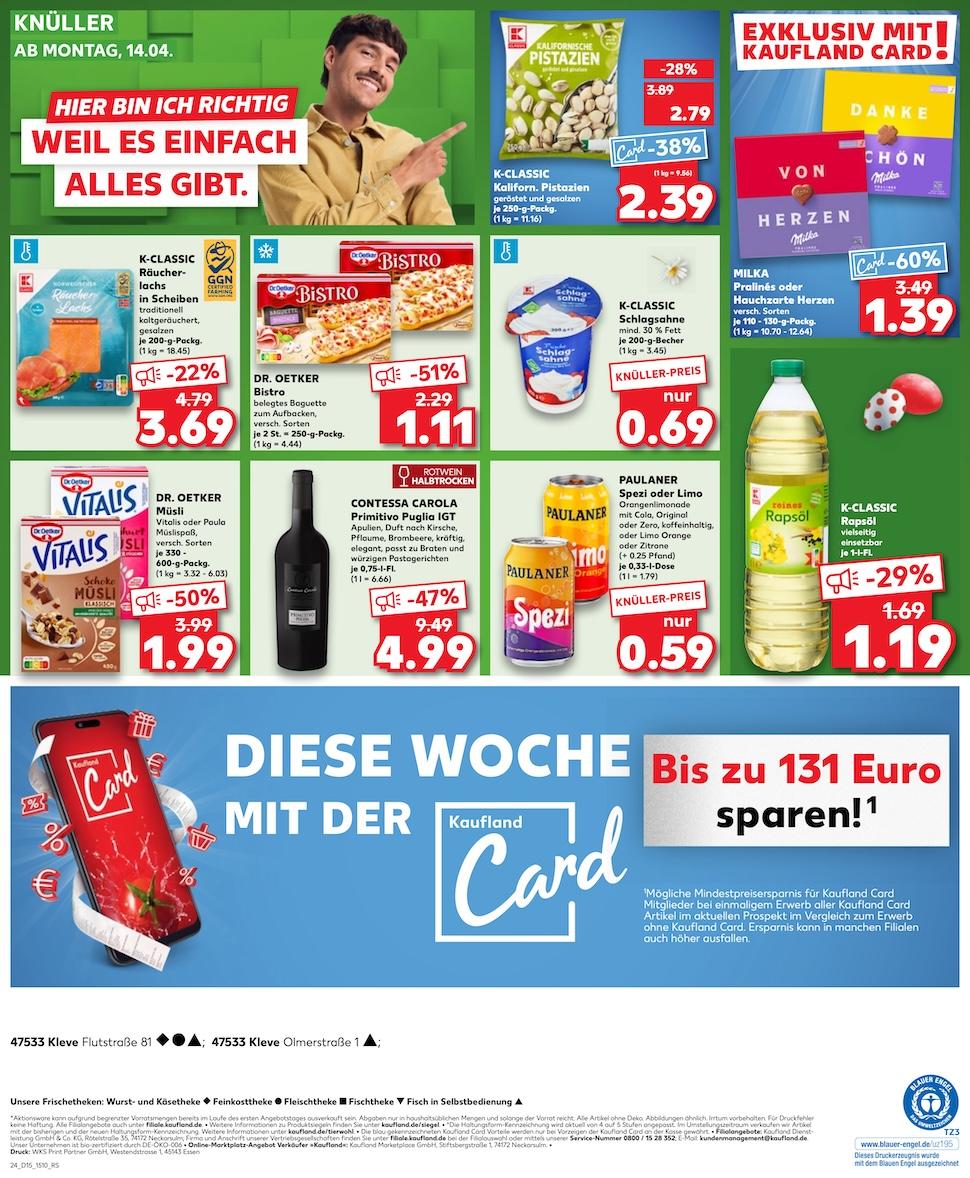 Kaufland Aktueller Prospekt ab Donnerstag Seite 24